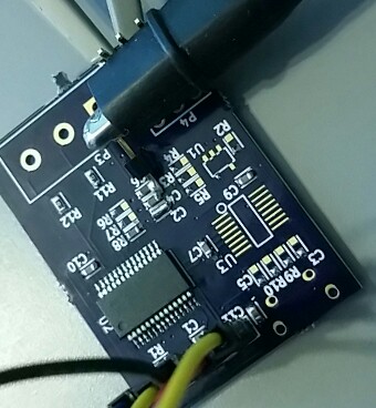 Curve Tracer board pic