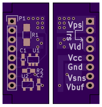 current sensor board render