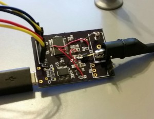 curve tracer soldered board