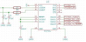 FT230X Schematic Capture