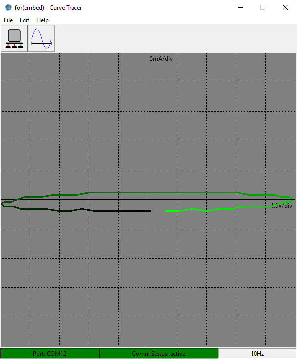 Curve Tracer - Cap at 10Hz