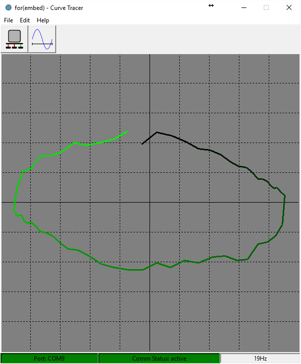 Curve tracer screenshot 2